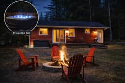 Perch - Ruby Lodge: Cozy Cabin w/ King bed | Pet Friendly - Image 4