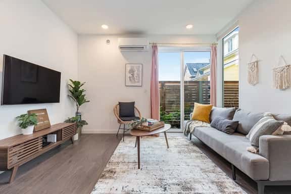 Perch - Centro Guesthouse E: Cozy Townhome w/ Parking, Deck & Pet Friendly - Image 1
