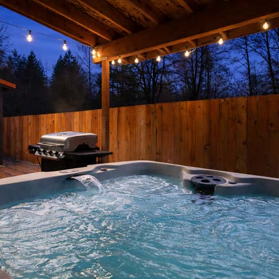 Perch - Skatecreek Cabin: Midcentury Vintage Cabin w/ Hot Tub & Fire Pit! - Image 1